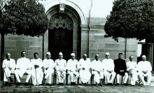 Group photo with Governors prior to the inauguration of the Governor's Conference