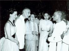 Governor General C. Rajagopalachari hosting At Home on the eve of Independence Day