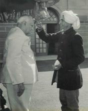 President V.V. Giri celebrating Holi at Rashtrapati Bhavan