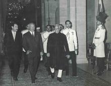 State Banquet in honour of President of USSR at Rashtrapati Bhavan