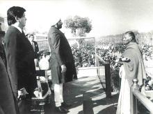 President Giani Zail Singh presenting 'Ashoka Chakra' at Republic Day Celebrations