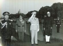 President Dr. Rajendra Prasad with Marshal Tito of Yugoslavia at Rashtrapati Bhavan