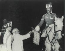President V.V. Giri at the Silver Trumpet Banner Presentation Ceremony