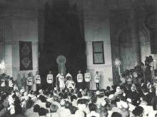 Swearing in Ceremony of President V.V. Giri at Durbar Hall