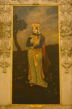 Painting of the Persian Lady in Ashok Mandap