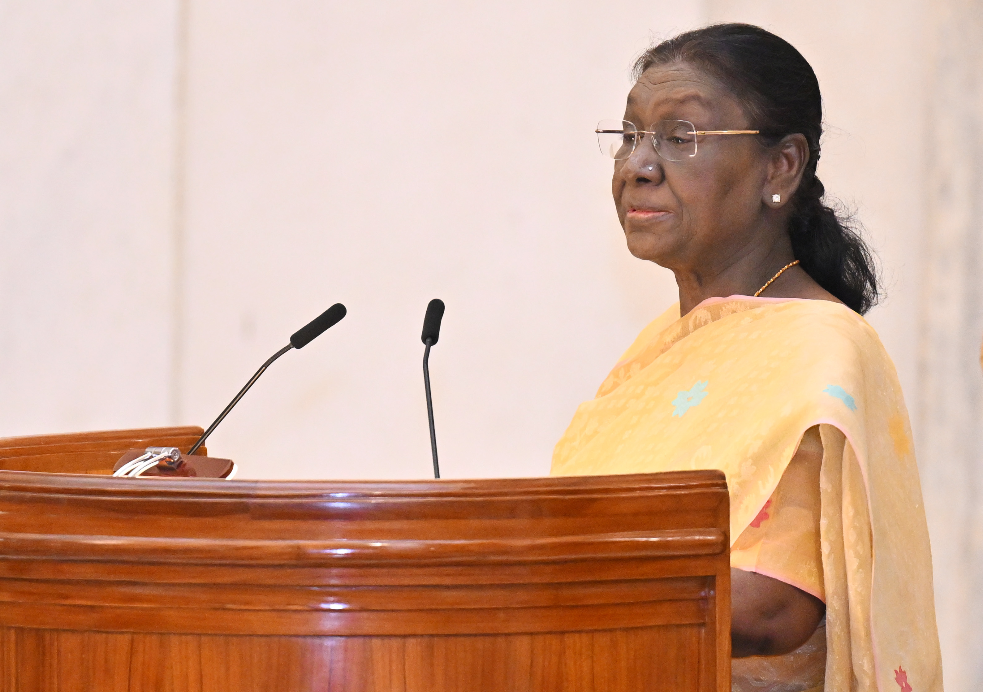 ADDRESS BY THE HON’BLE PRESIDENT OF INDIA  SMT. DROUPADI MURMU  ON THE OCCASION OF CALL ON BY THE MEMBERS OF 66 TH  NDC COURSE