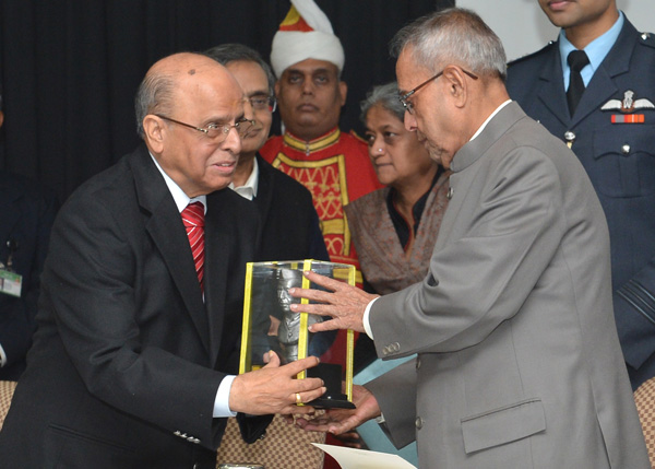 The President of India, Shri Pranab Mukherjee, during the annual Jawaharlal Nehru Memorial Lecture organized by Jawaharlal Nehru University at JNU, New Delhi on January 18, 2014. 