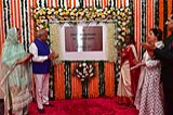 President inaugurating the newly constructed building of UT Chandigarh Secretariat in Chandigarh on October 9, 2022. 41_59874