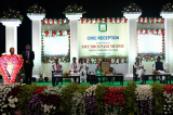 President addressing the civic reception hosted by the Government of Tripura in her honour at Town Hall in Agartala on October. 44_1952