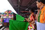 President flagging off Agartala-Khongsang Janshatabdi Express and Agartala-Kolkata Express from Agartala Railway Station in Ag. 45_15478