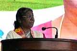 President gracing the 37th Statehood Day celebrations of Arunachal Pradesh and attended the civic reception hosted in her hono... 11_vg55400.jpeg