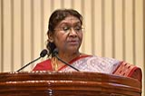 President inaugurating National Conference on Incentivization of Panchayats in New Delhi on April 17, 2023. 17_vg5_8140.jpeg