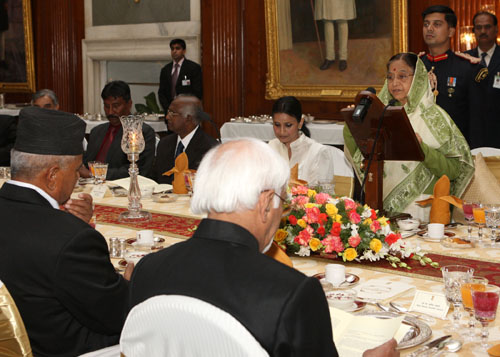Speech by the President of India, Smt. Pratibha Devisingh Patil, at the Banquet in Honour of the President of Nepal, H.E. Dr. Ram Baran Yadav