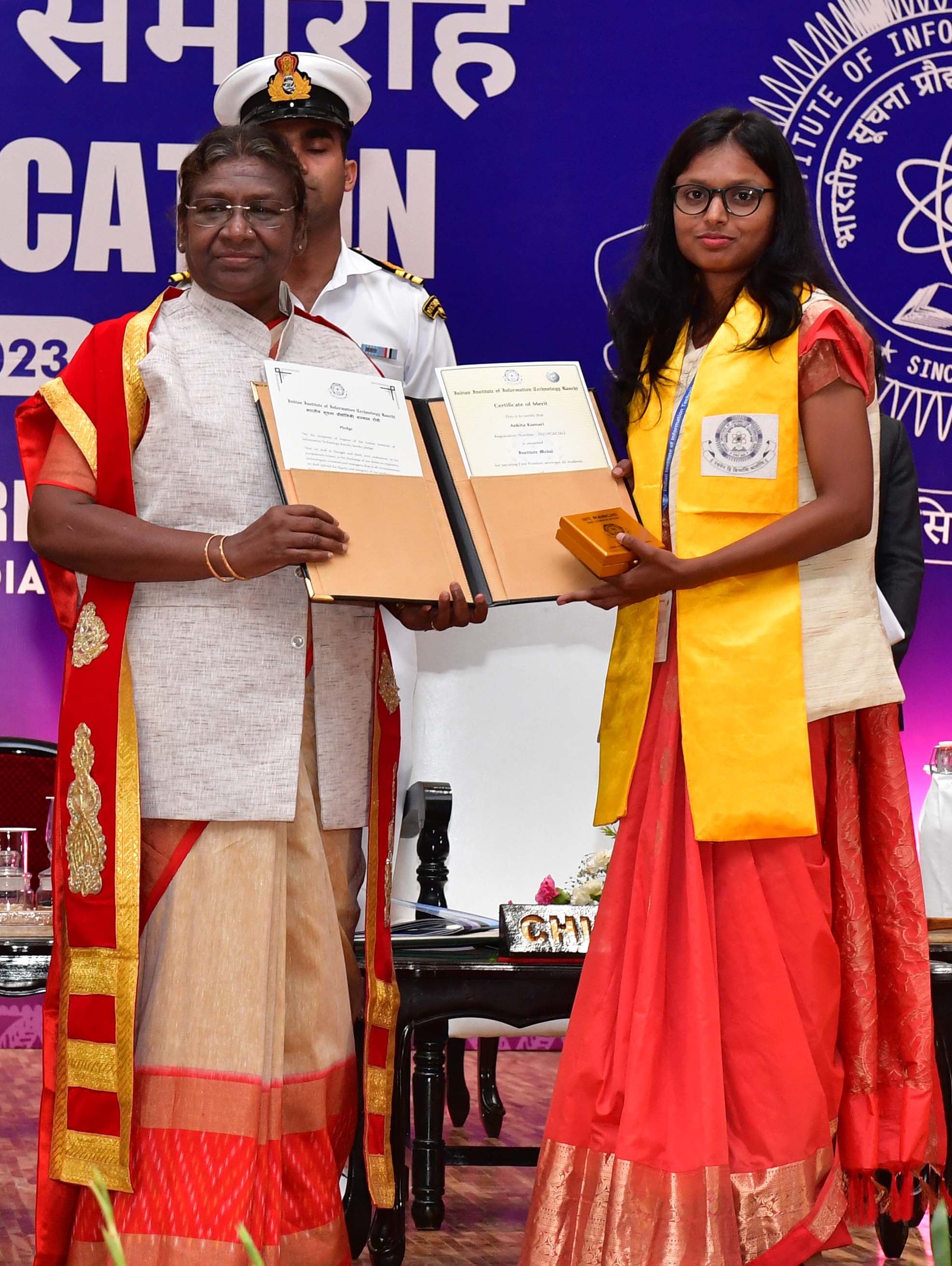 President gracing the second convocation of Indian Institute of Information Technology, Ranchi on May 25, 2023. President gracing the second convocation of Indian Institute of Information Technology, Ranchi on May 25, 2023.