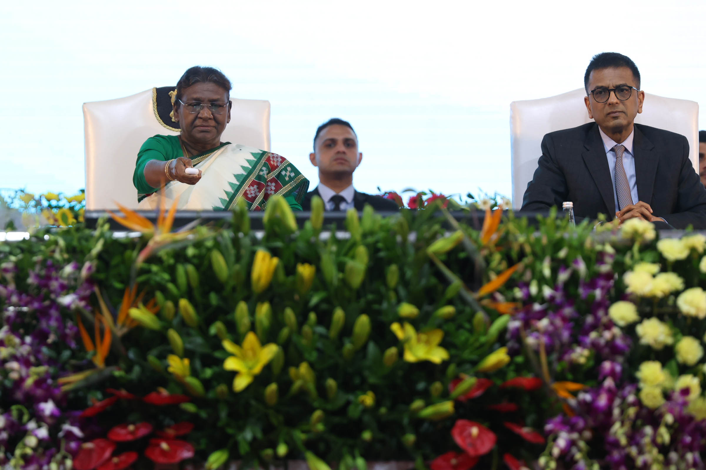President inaugurating the new building of the High Court of Jharkhand on May 24, 2023. President inaugurating the new building of the High Court of Jharkhand on May 24, 2023.