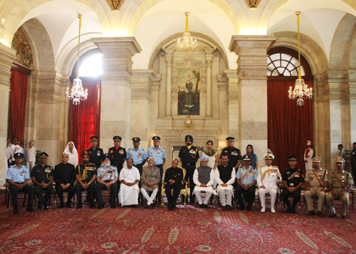 President of India Presents Gallantry Awards 2