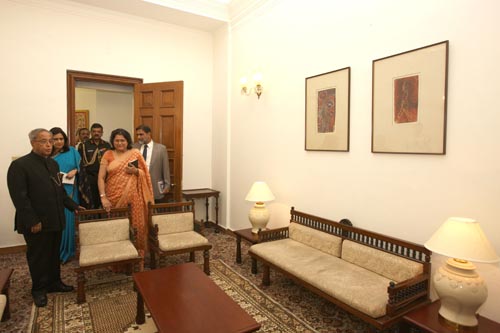 Further Progress in Facelift for Rashtrapati Bhavan 2