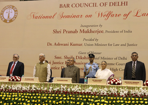 President Inaugurates National Seminar On Welfare Of Lawyers 1