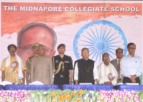 President Calls Upon All To Celebrate The Heritage Of Sacrifice And Selflessness That The 175 Year Old Midnapore Collegiate School Represents 1