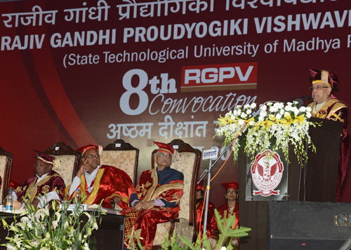 President Attends 8th Convocation Of Rajiv Gandhi Proudyogiki Vishwavidyalaya 2