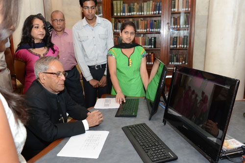 President Of India Inaugurates An Audio-visual Section In Library Of The Rashtrapati Bhavan 3