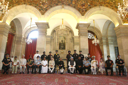 President Of India Presents Gallantry Awards 1