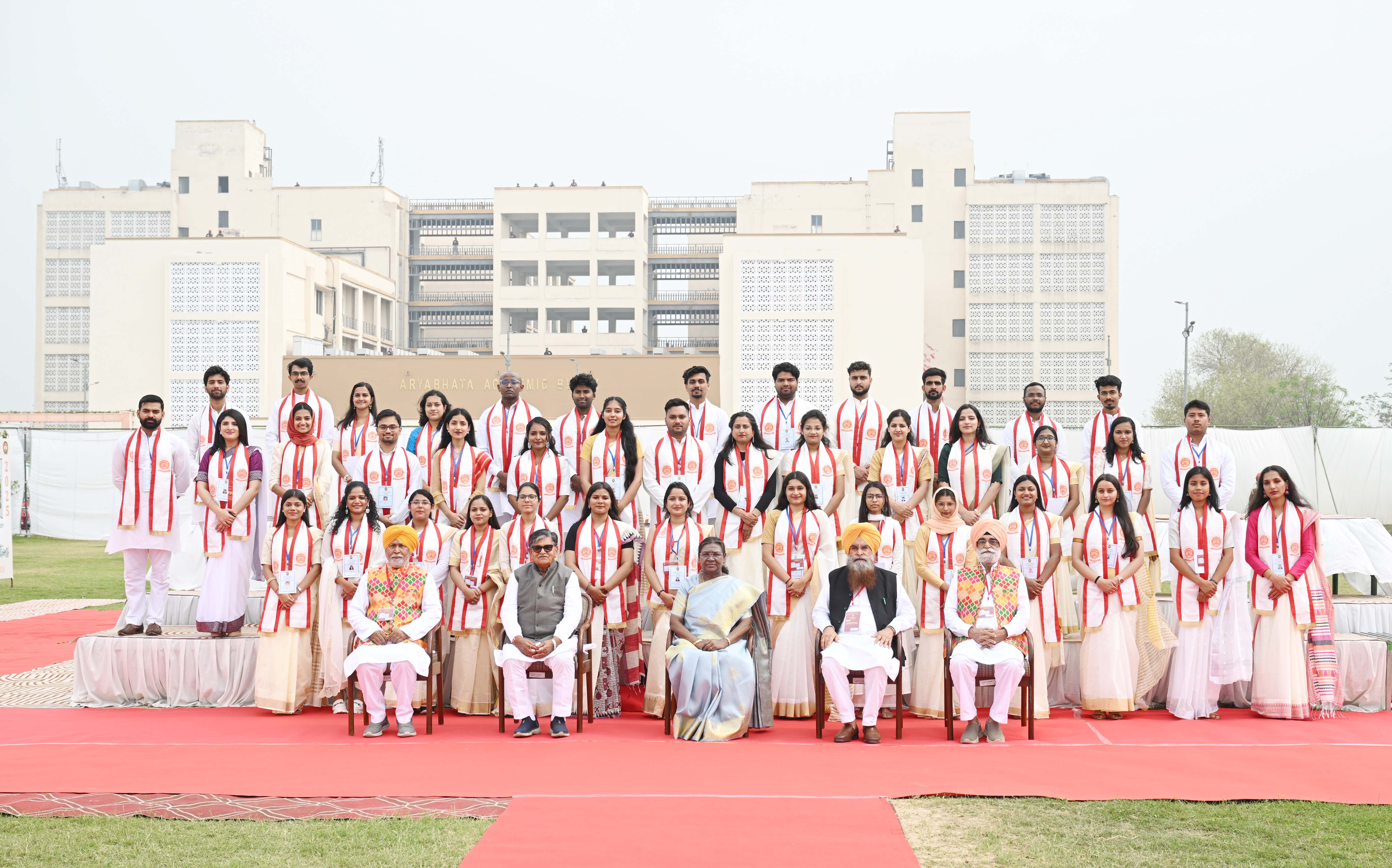 The President of India, Smt Droupadi Murmu graced the convocation ceremony of Central University of Punjab at Bathinda on March 11, 2025.