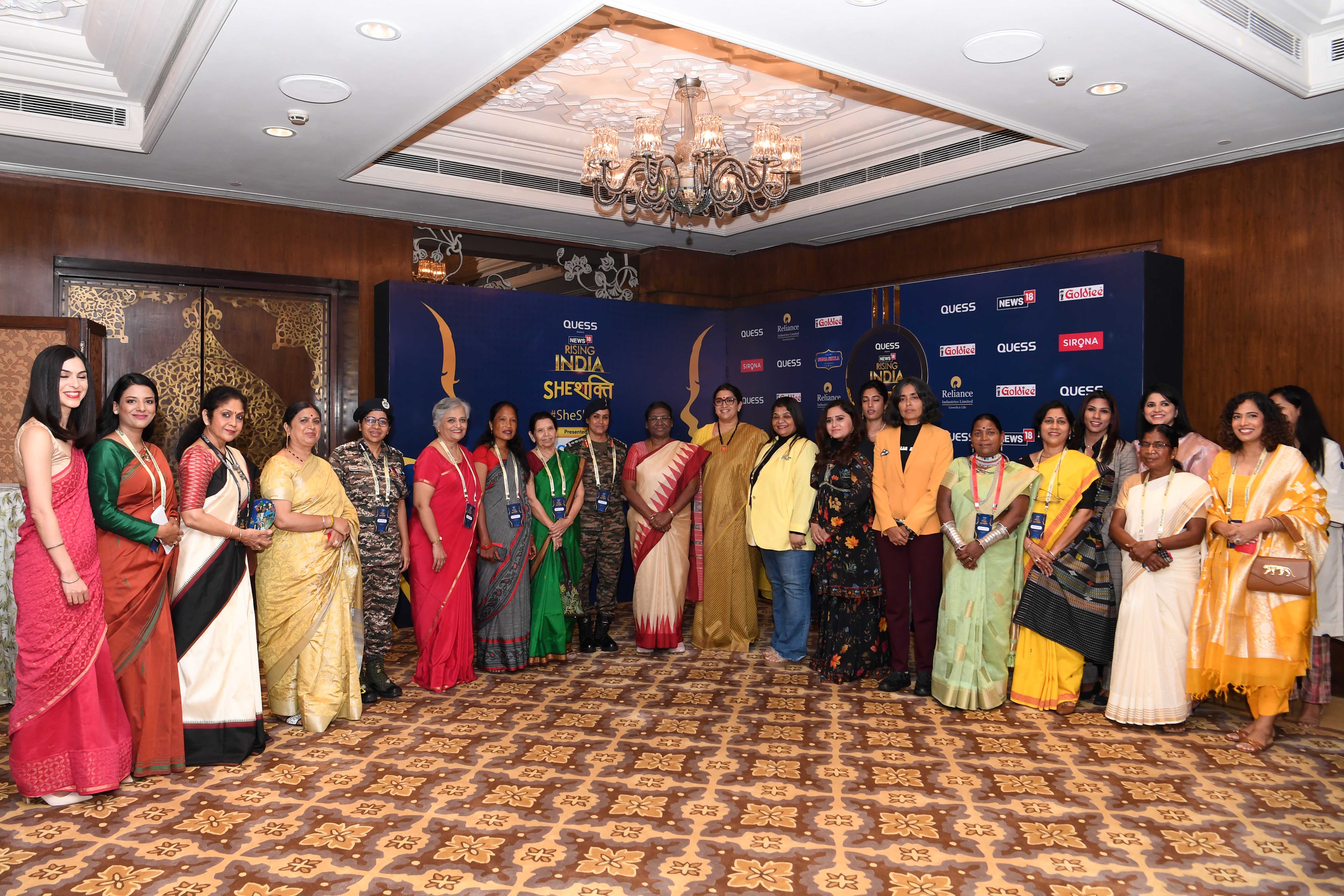 The President of India, Smt Droupadi Murmu graced a function ‘Rising India - She Shakti’ in New Delhi on August 11, 2023.