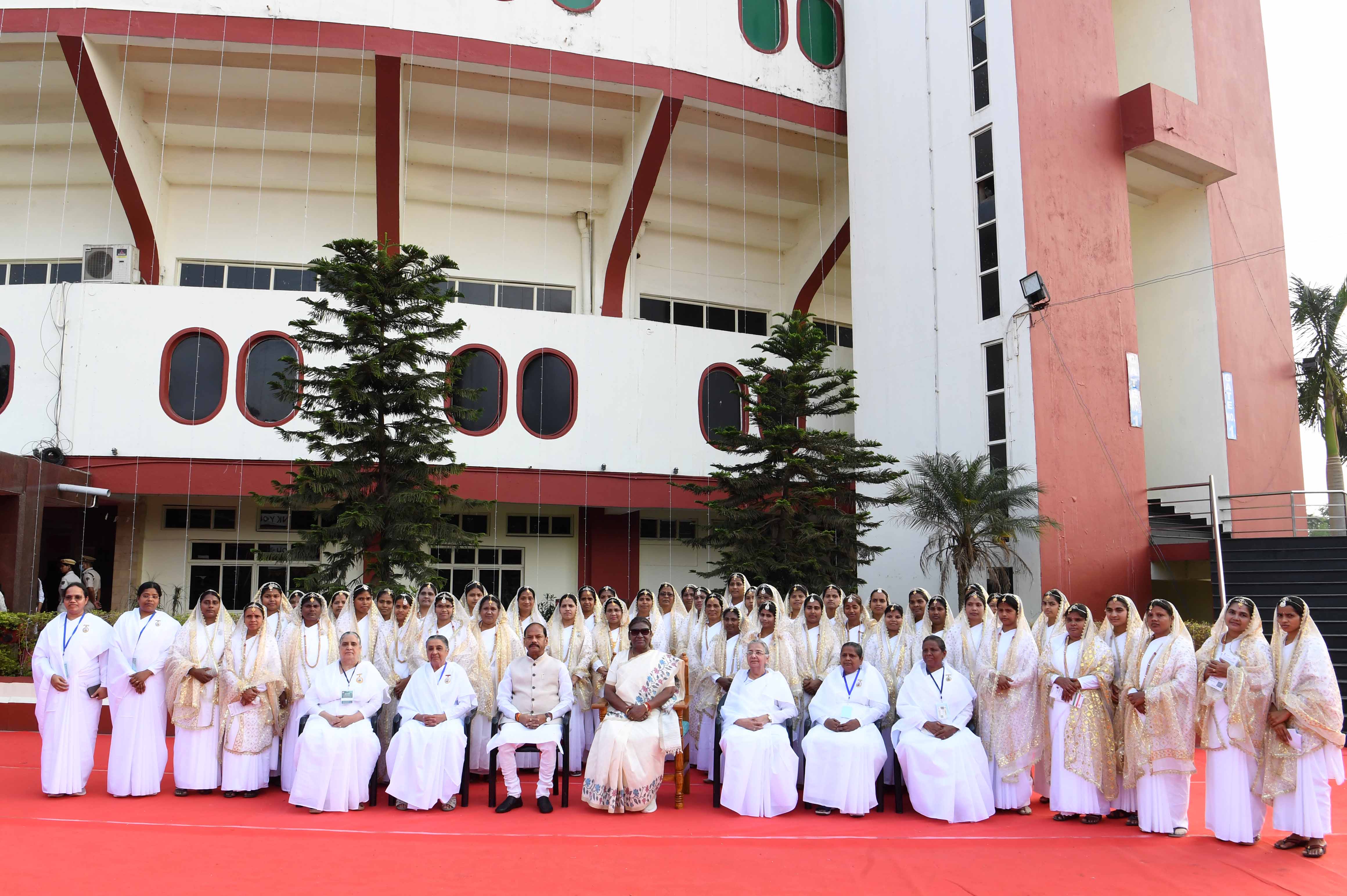 The President of India, Smt Droupadi Murmu graced the golden jubilee celebration of Brahma Kumaris, Odisha at Cuttack on March 1, 2024. 
