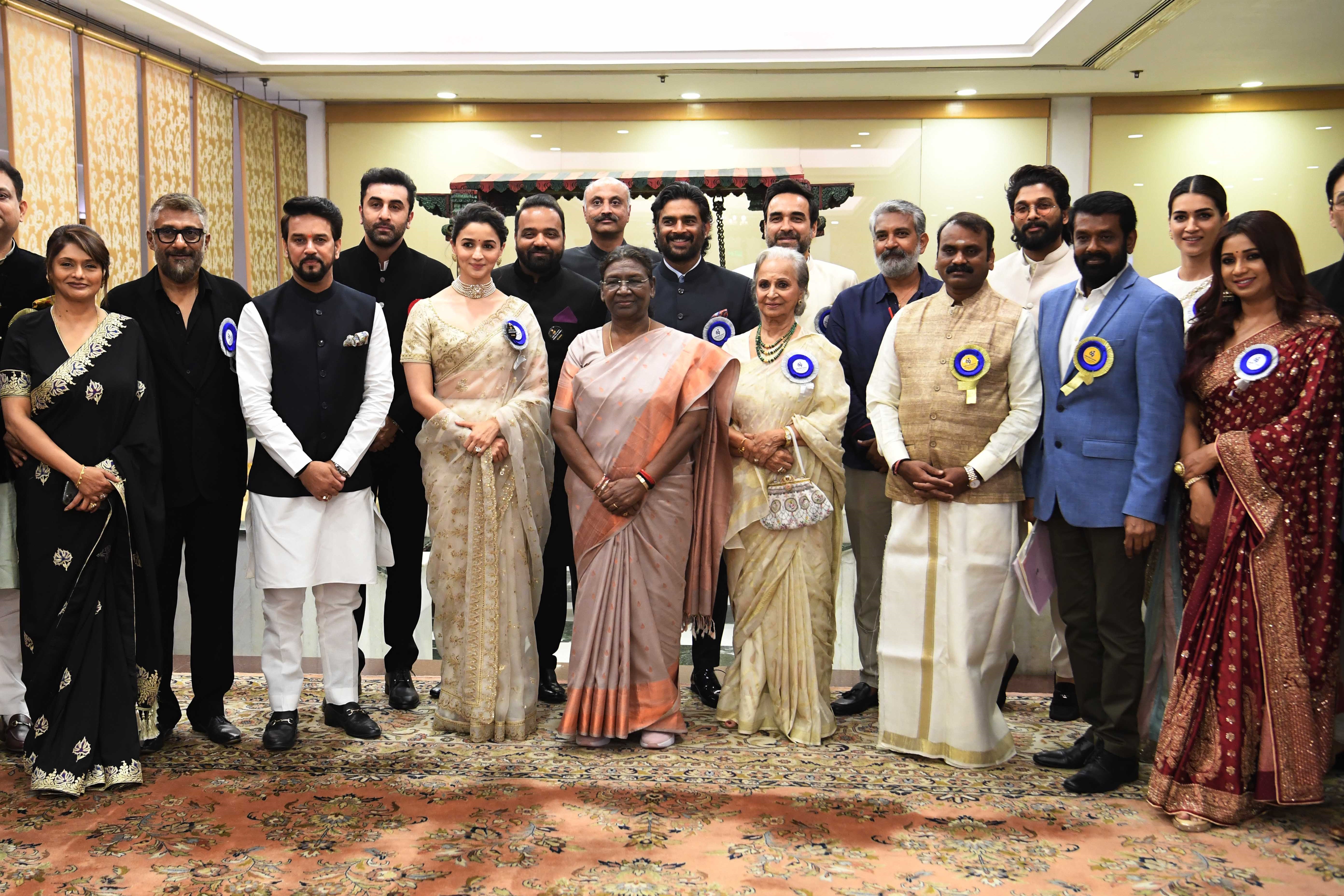The President of India, Smt Droupadi Murmu presented the 69th National Film Awards in New Delhi on October 17, 2023.