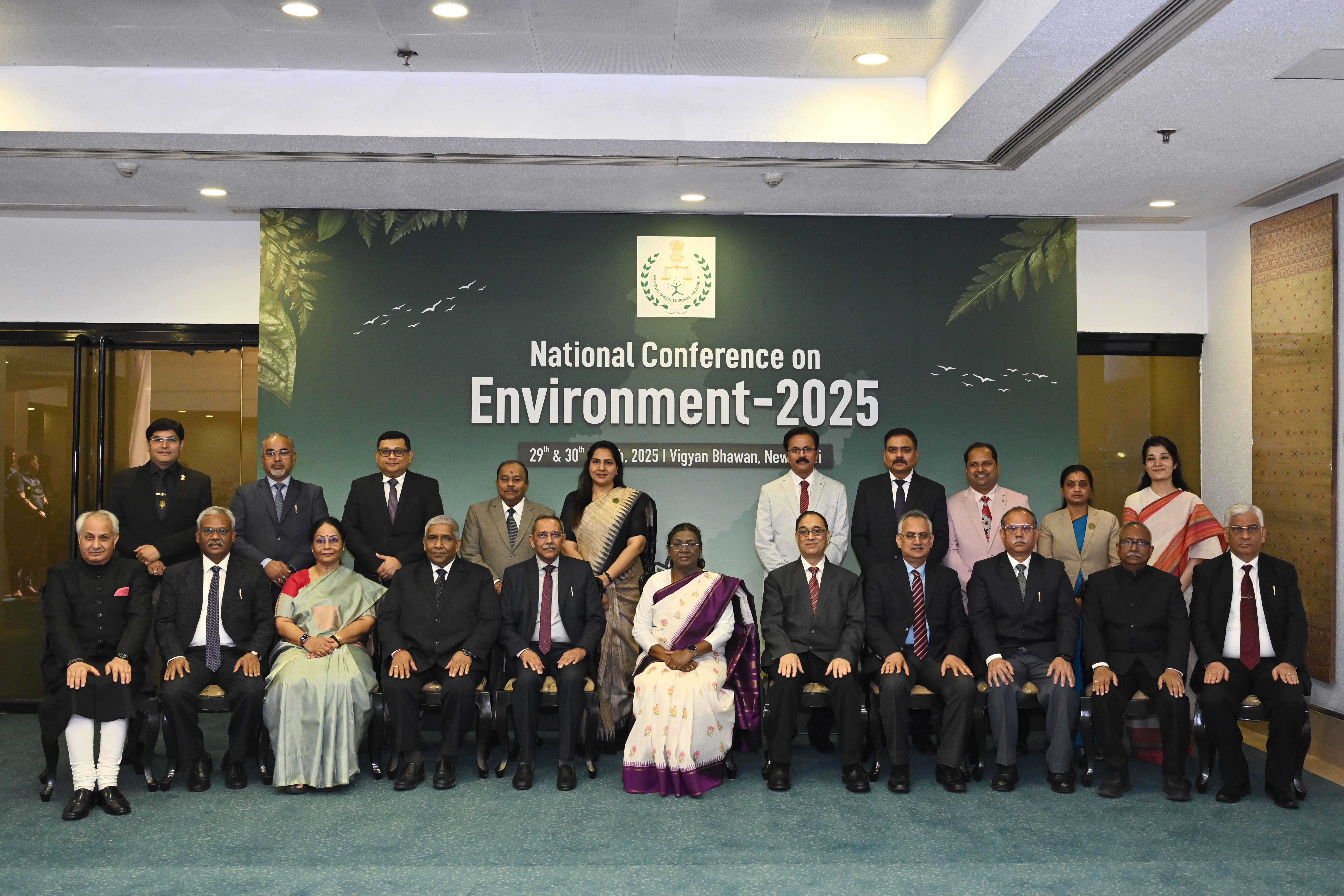 The President of India, Smt Droupadi Murmu inaugurated a two-day National Conference on ‘Environment – 2025’ in New Delhi on March 29, 2025.