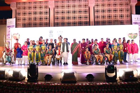 President Murmu graces the 'Purple Fest' at Rashtrapati Bhavan on 13 Mar 2026